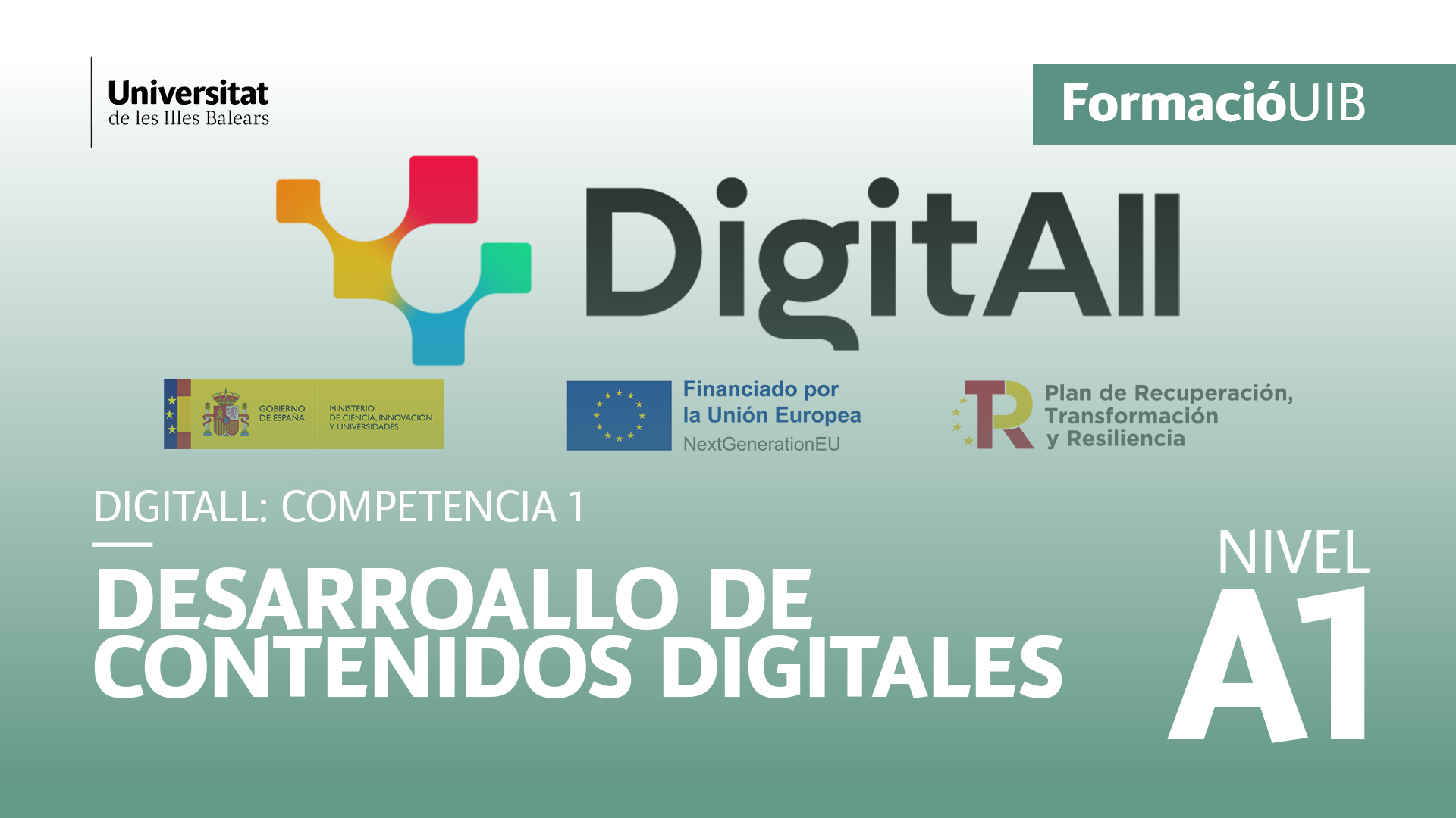 (Nivel A1) Introducción a desarrollo de contenidos digitales
