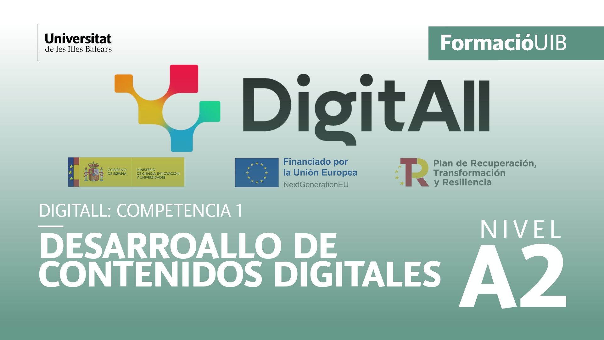 (Nivel A2) Introducción a desarrollo de contenidos digitales