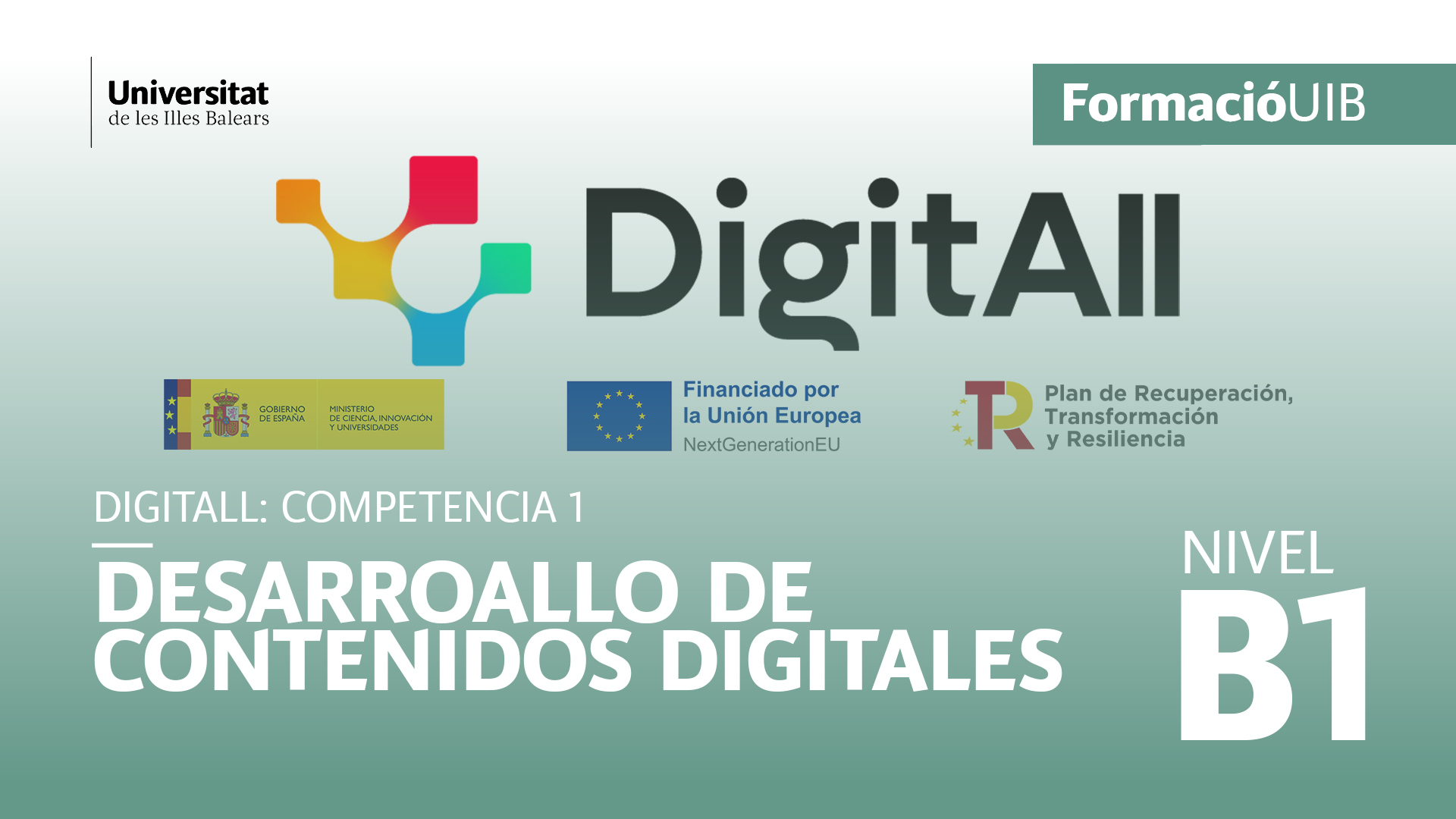 (Nivel B1) Introducción a desarrollo de contenidos digitales