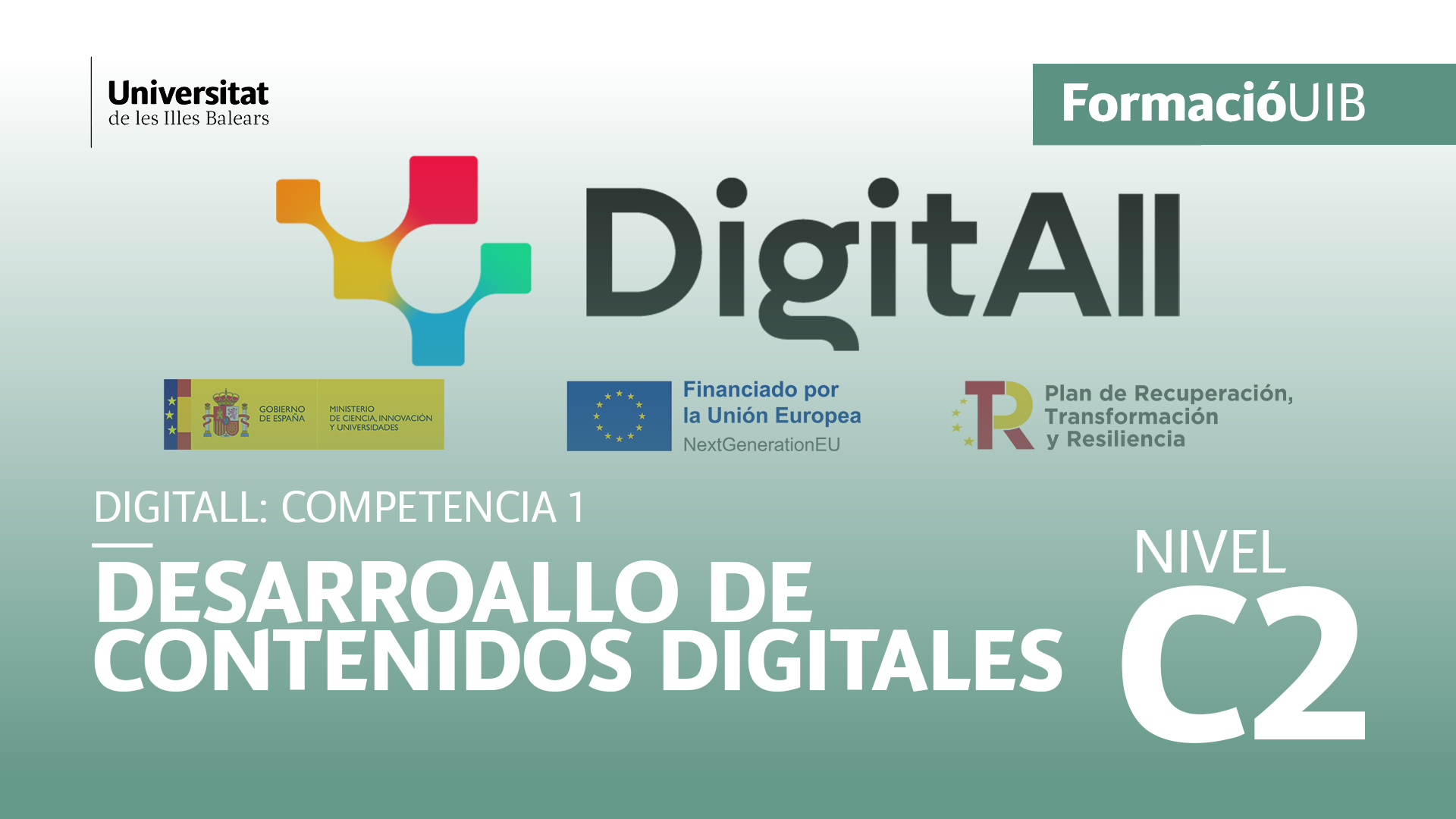 (Nivel C2) Introducción al desarrollo de contenidos digitales