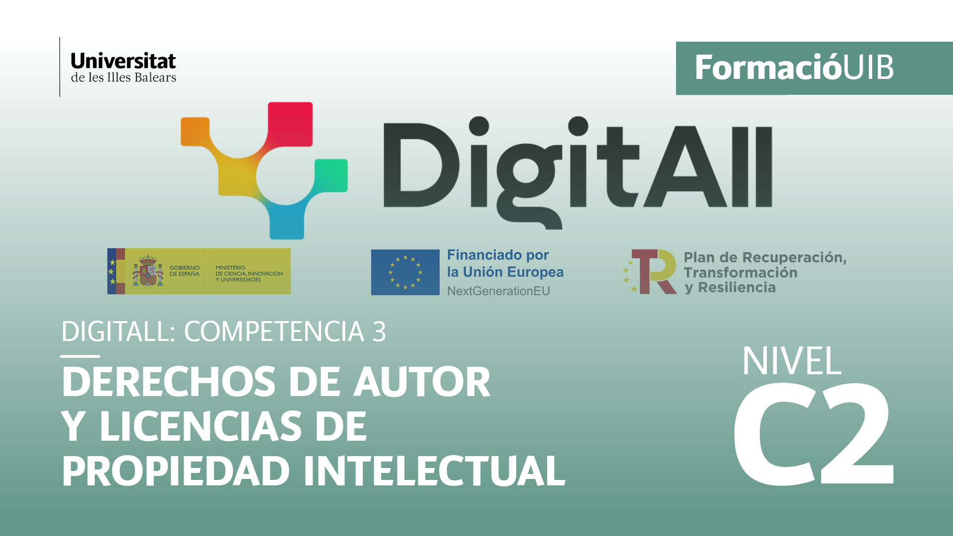 (Nivel C2) Introducción a los derechos de autor y las licencias