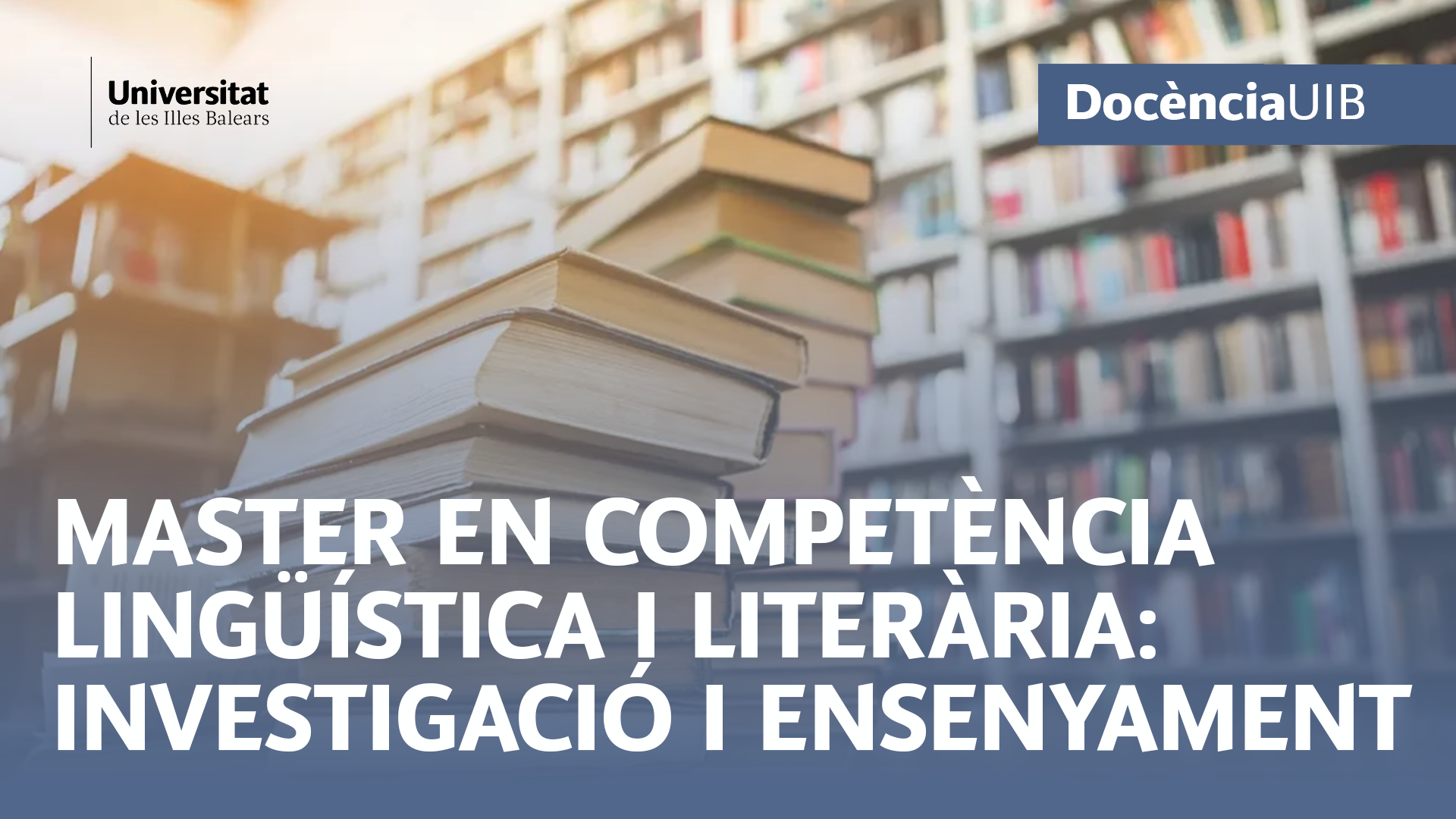 Master in Linguistic and Literary Competence: Research and Teaching